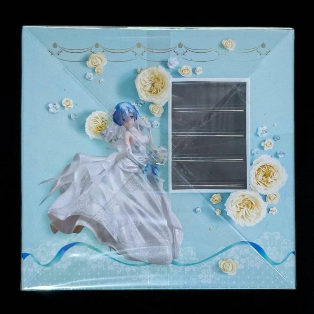 【慢活同盟】現貨 雷姆 婚紗 F:NEX 1/7 PVC 全新未拆 日版 Re:從零開始的異世界生活-細節圖6