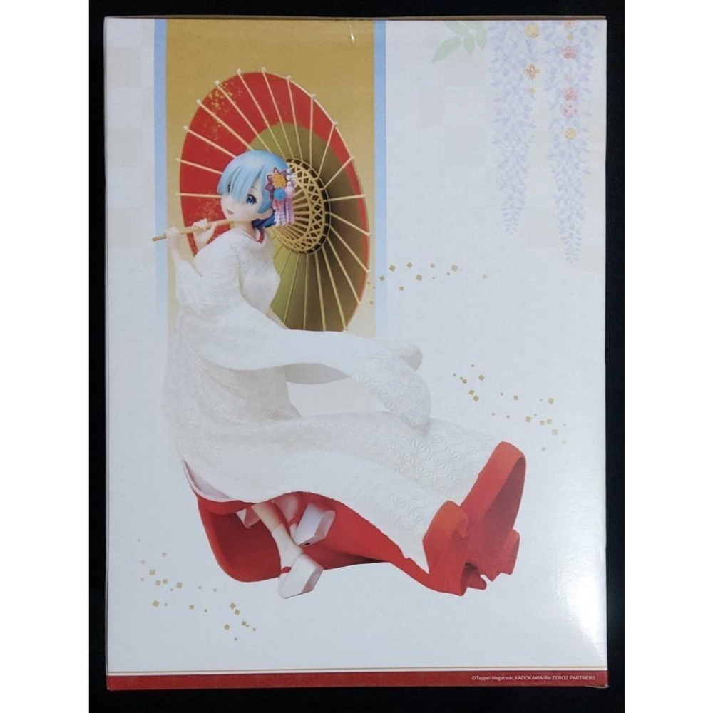 【慢活同盟】 F:NEX 雷姆 白無垢 1/7 PVC 全新未拆 代理版 Re:從零開始的異世界生活-細節圖4