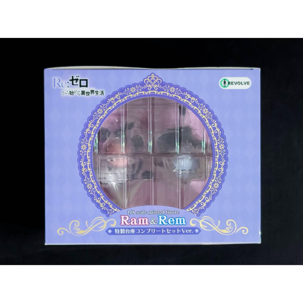 【慢活同盟】 REVOLVE 雷姆 & 拉姆 特典版 1/8 PVC 特製台座 Re:從零開始的異世界生活-細節圖4
