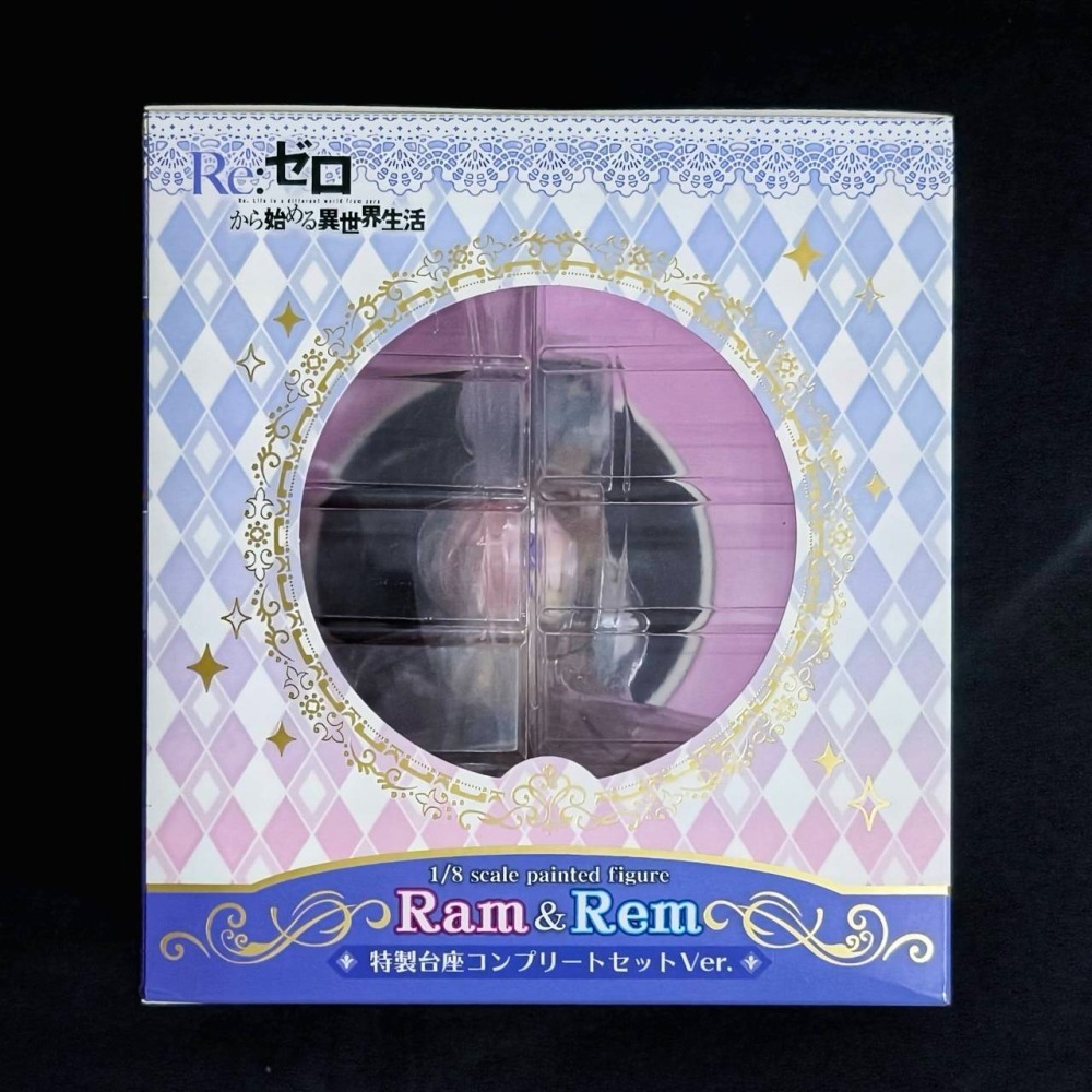 【慢活同盟】 REVOLVE 雷姆 & 拉姆 特典版 1/8 PVC 特製台座 全新未拆 Re:從零開始的異世界生活-細節圖5