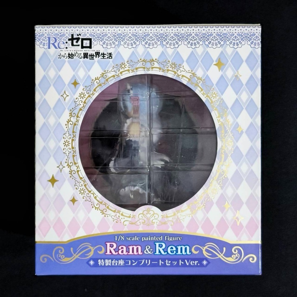 【慢活同盟】 REVOLVE 雷姆 & 拉姆 特典版 1/8 PVC 特製台座 全新未拆 Re:從零開始的異世界生活-細節圖6