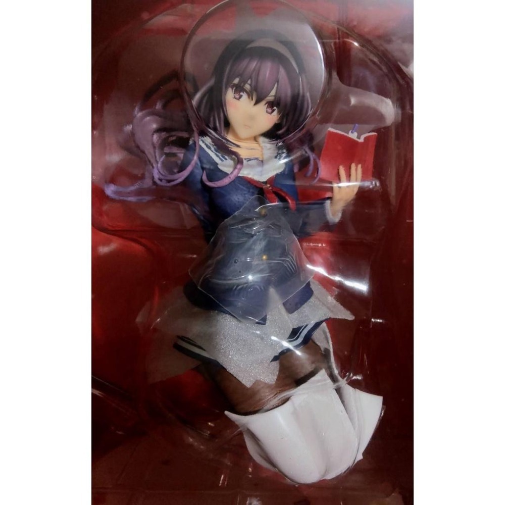 【慢活同盟】 Max Factory 霞之丘詩羽 1/7 日版 全新未拆 不起眼女主角培育法 飛天學姊 茅野愛衣-細節圖2