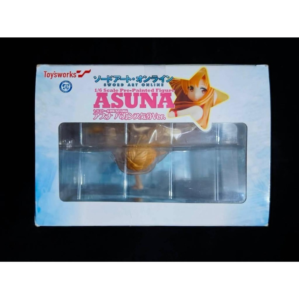 【慢活同盟】現貨 Chara-Ani 刀劍神域 亞絲娜 假日風情 泳裝 1/6 PVC 日版 全新未拆-細節圖4