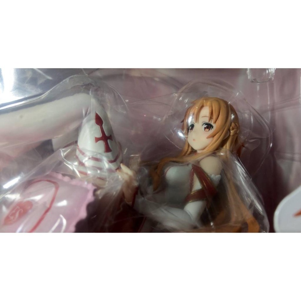 【慢活同盟】現貨 刀劍神域 Chara-ani 亞絲娜 新妻 yes抱枕 日版 全新未拆-細節圖2