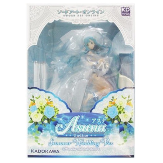 【慢活同盟】 角川 刀劍神域 亞絲娜 盛夏的光輝 花嫁婚紗Ver 1/7 PVC 全新未拆 日版-細節圖2