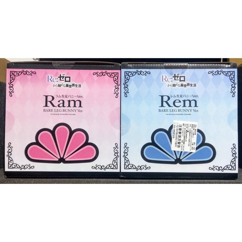 【慢活同盟】 FREEing 雷姆 拉姆 1/4 裸腿 兔女郎 全新未拆 Re:從零開始的異世界生活-細節圖6