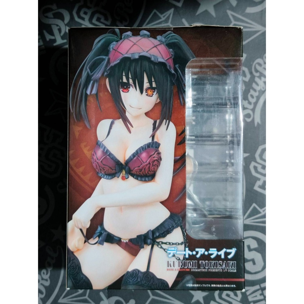【慢活同盟】現貨 WAVE 時崎狂三 性感內衣 1/7 PVC 約會大作戰 全新未拆 日版-細節圖4