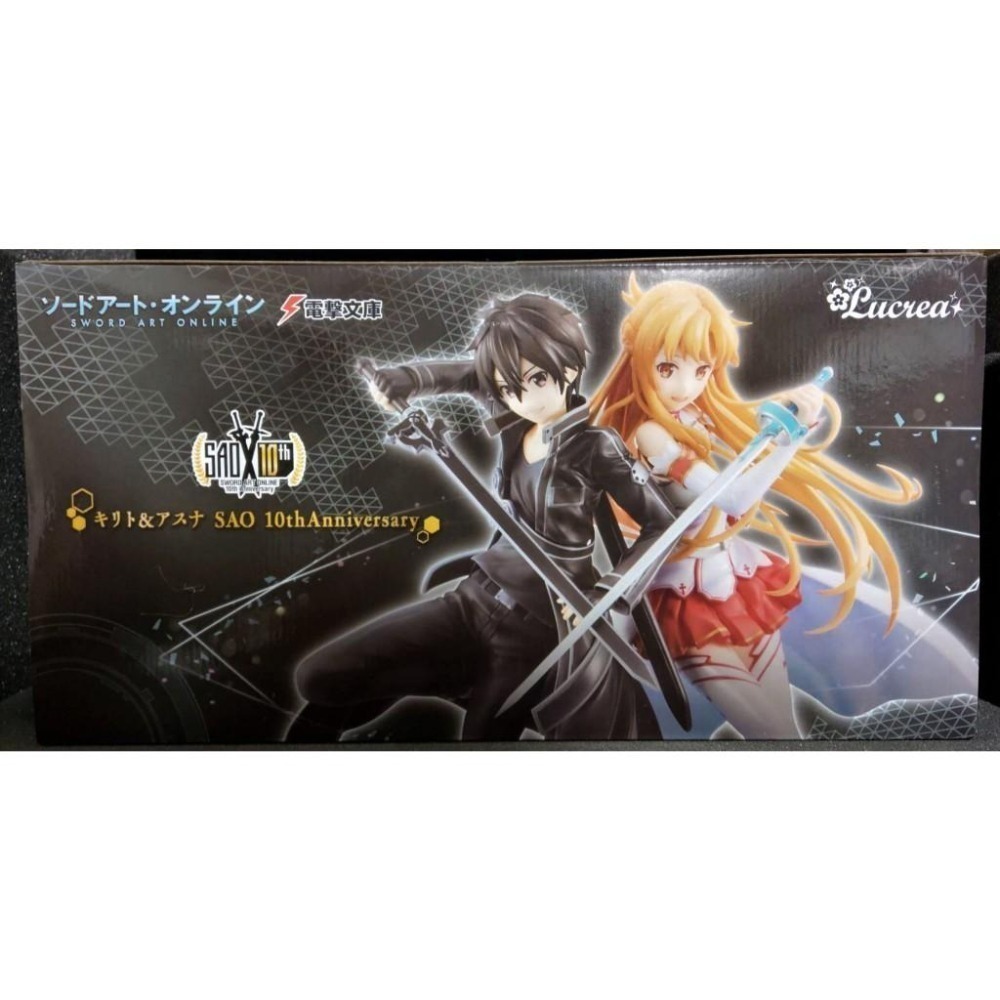 【慢活同盟】 刀劍神域 MegaHouse Lucrea 桐人 亞絲娜 代理版 全新未拆 SAO 10週年-細節圖6