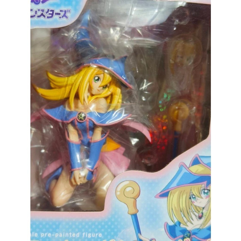 【慢活同盟】 壽屋 ARTFX J 黑魔導女孩 全新未拆 初版 附2種特典小精靈 黑魔導女孩海報 遊戲王 絕版-細節圖2