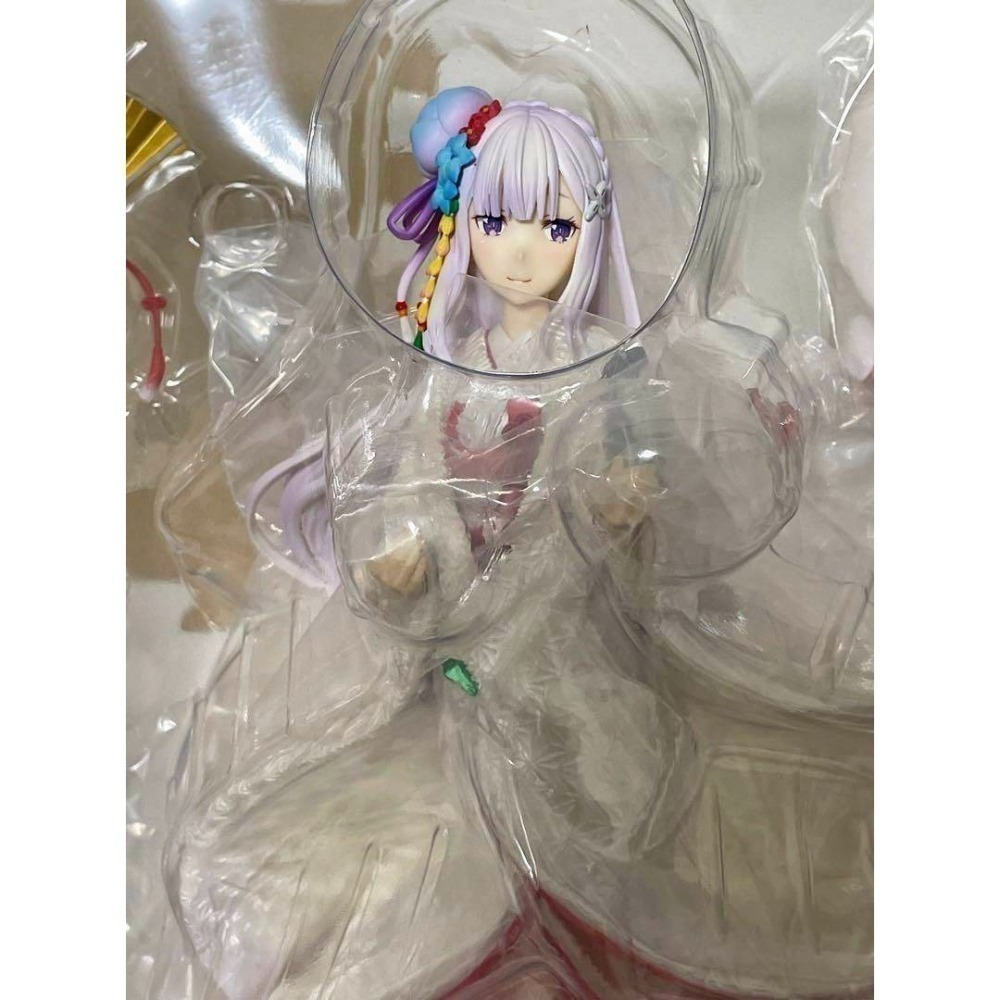 【慢活同盟】 F:NEX 愛蜜莉雅 白無垢 1/7 PVC 全新未拆 Re:從零開始的異世界生活-細節圖2