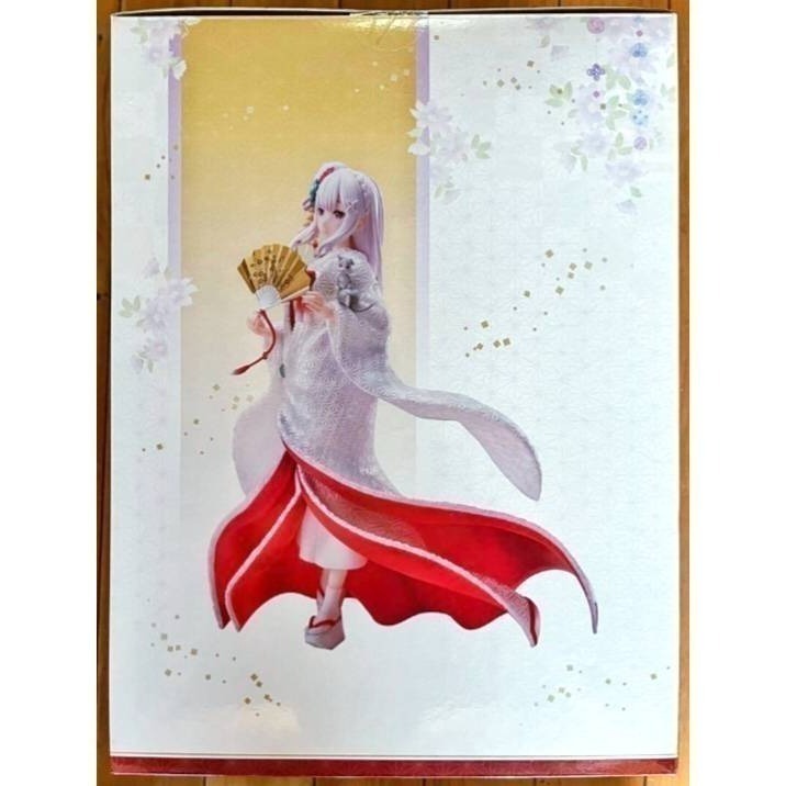 【慢活同盟】 F:NEX 愛蜜莉雅 白無垢 1/7 PVC 全新未拆 Re:從零開始的異世界生活-細節圖6