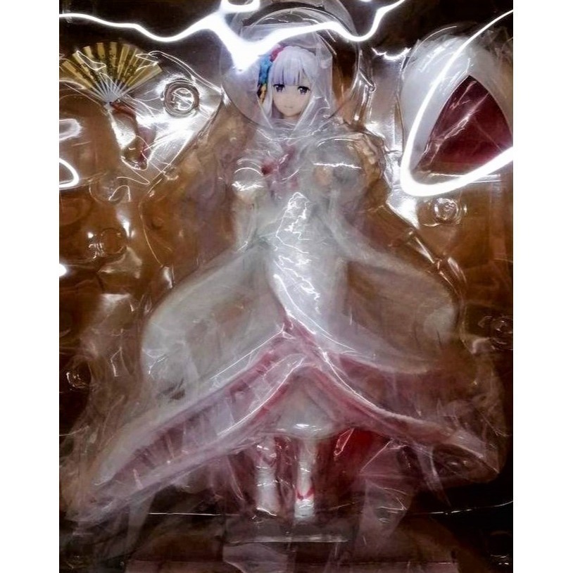 【慢活同盟】 F:NEX 愛蜜莉雅 白無垢 1/7 PVC 全新未拆 Re:從零開始的異世界生活-細節圖3