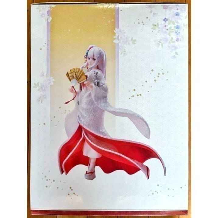 【慢活同盟】 F:NEX 愛蜜莉雅 白無垢 1/7 PVC 全新未拆 Re:從零開始的異世界生活-細節圖6