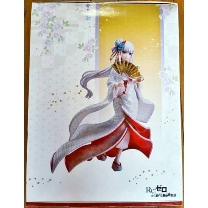 【慢活同盟】 F:NEX 愛蜜莉雅 白無垢 1/7 PVC 全新未拆 Re:從零開始的異世界生活-細節圖7