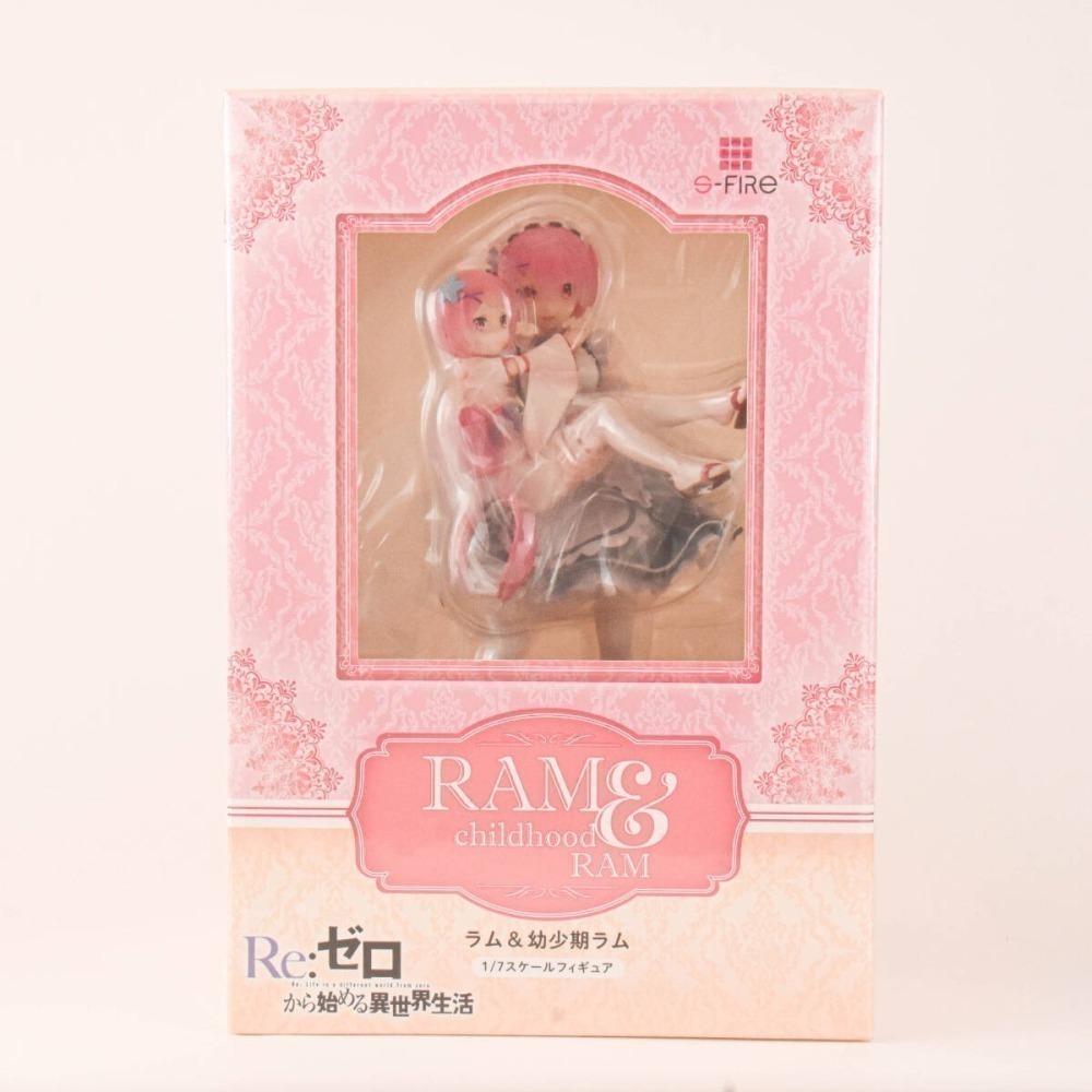 【慢活同盟】 S-FIRE 愛蜜莉雅 雷姆 拉姆 童年 幼少期 1/7 PVC 全新未拆 Re:從零開始的異世界生活-細節圖3