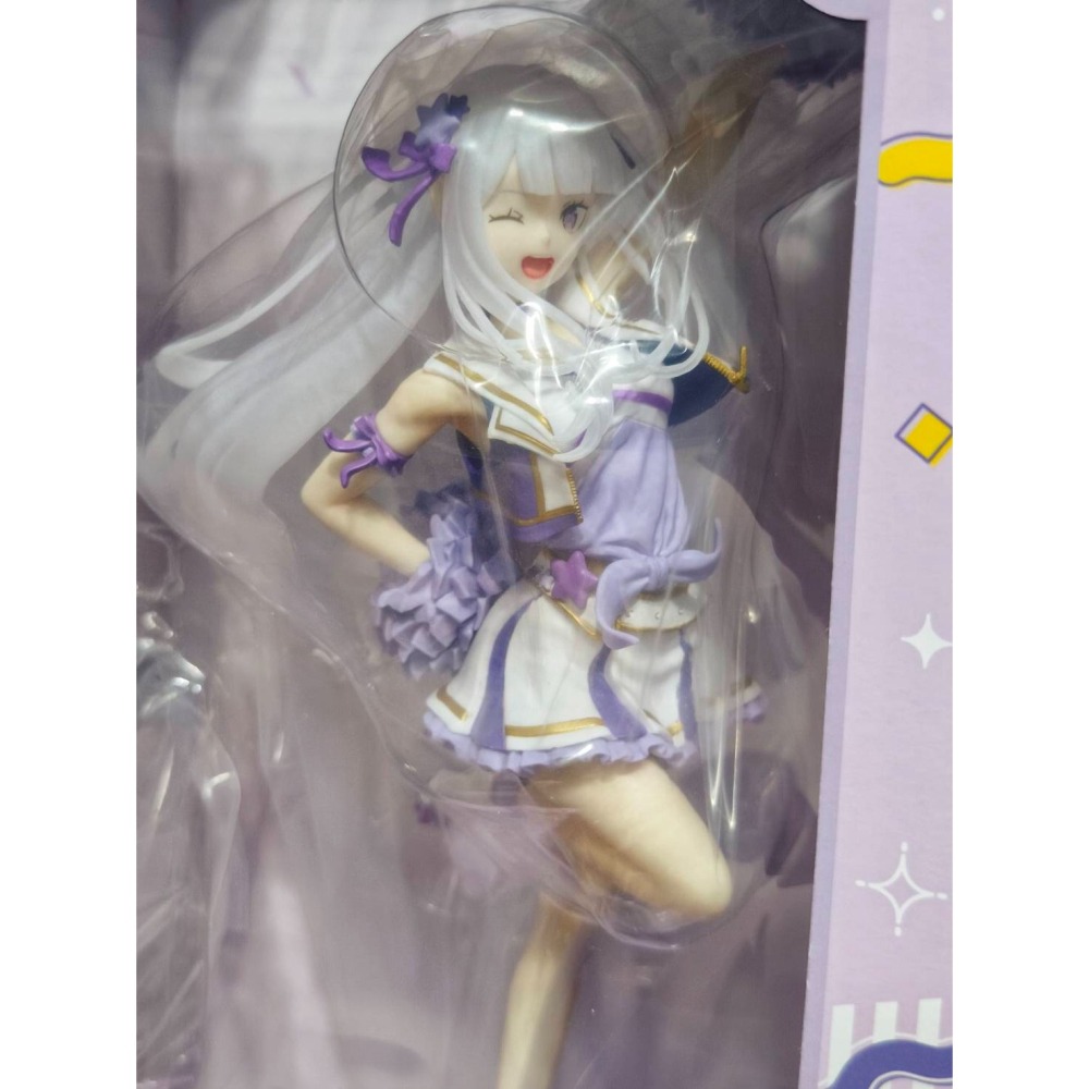 【慢活同盟】一番賞 A賞 愛蜜莉雅 B賞 雷姆 給予你勇氣 啦啦隊 全新未拆 日版 Re:從零開始的異世界生活-細節圖4