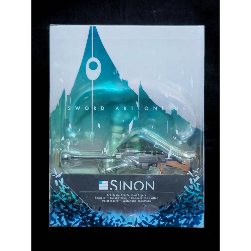 【慢活同盟】 ALTER 刀劍神域 朝田 詩乃 1/7 PVC 幽靈子彈篇 全新未拆 日版-細節圖4