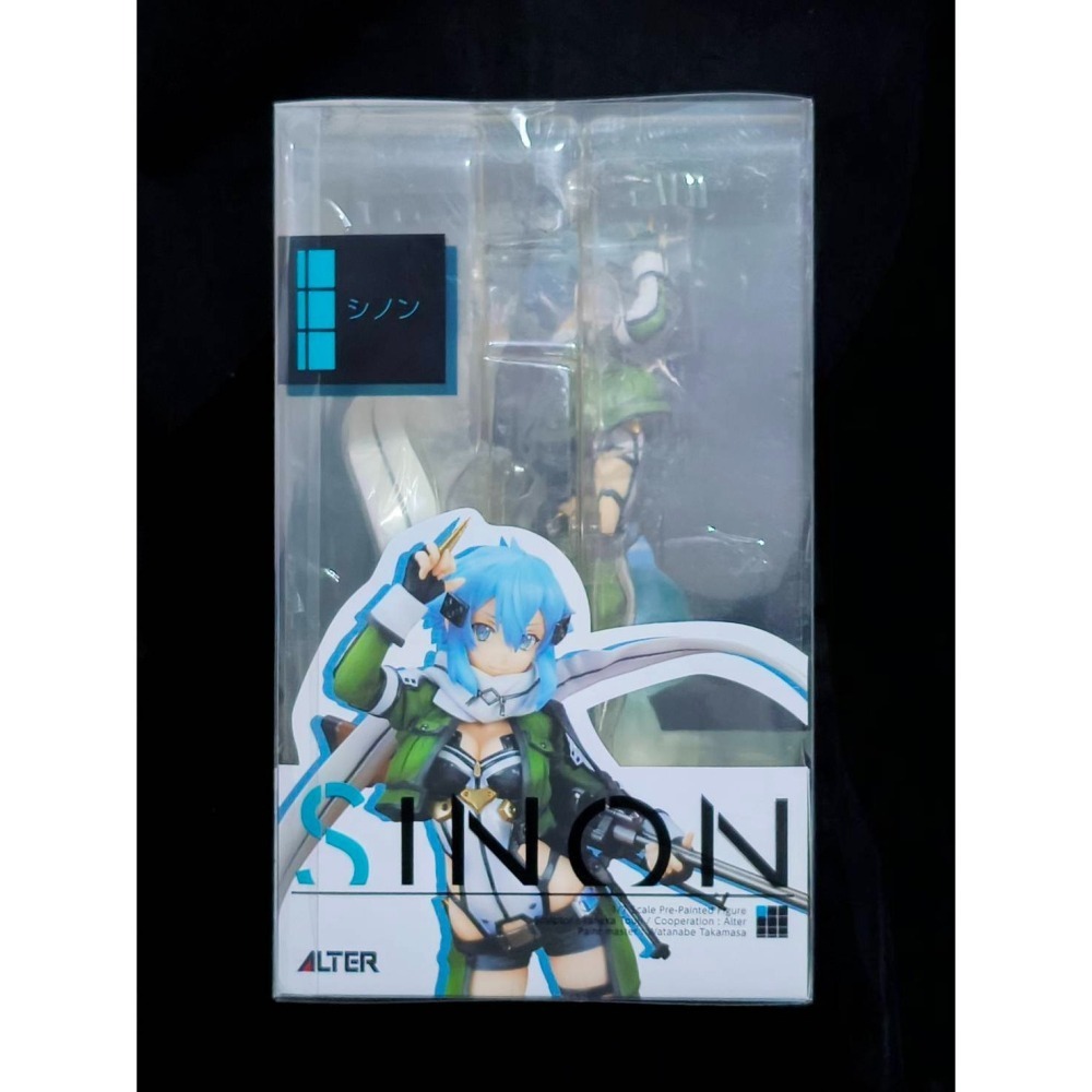 【慢活同盟】 ALTER 刀劍神域 朝田 詩乃 1/7 PVC 幽靈子彈篇 全新未拆 日版-細節圖5