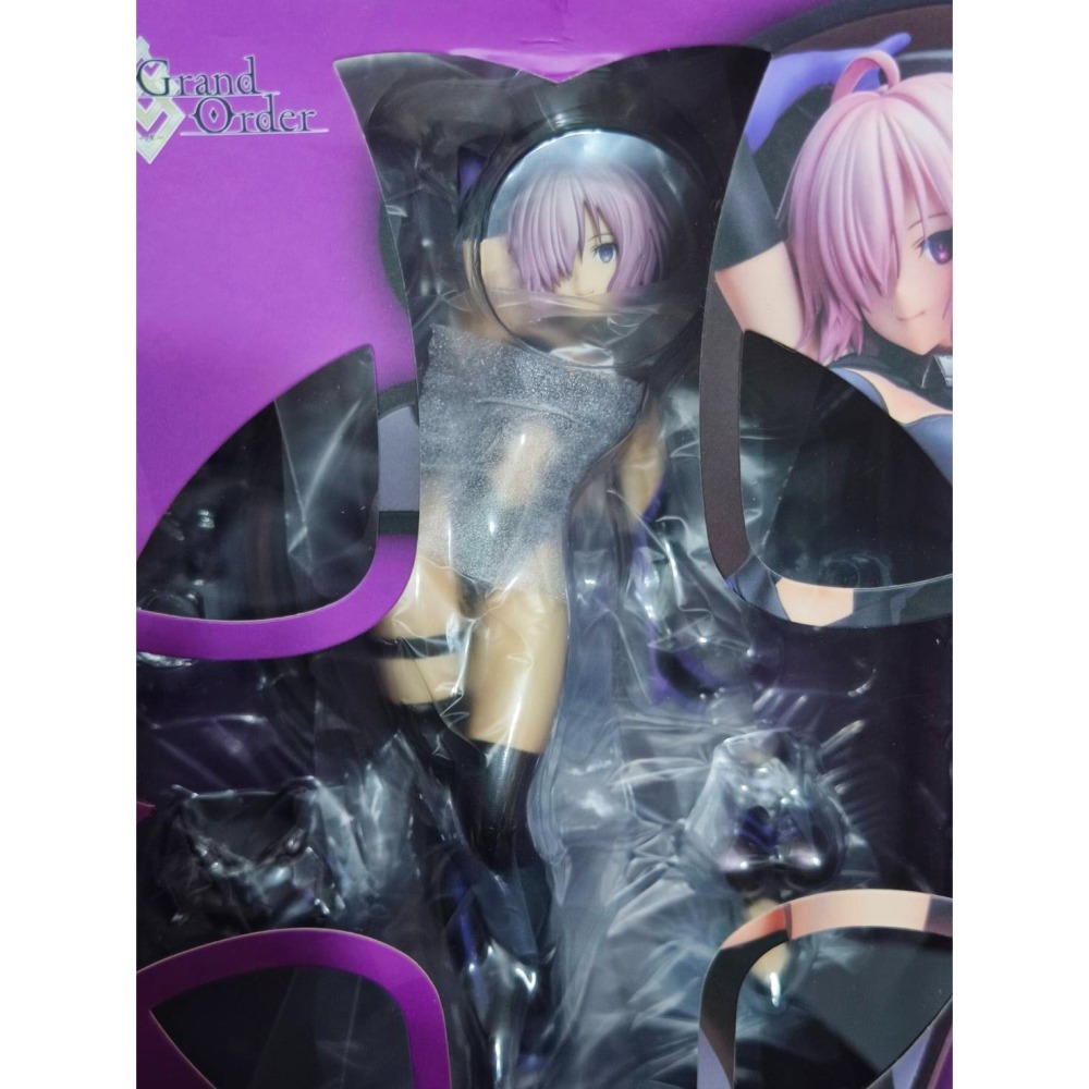 【慢活同盟】 Stronger Fate FGO 瑪修1/7 PVC 限定版 全新未拆 盾兵 第一再臨-細節圖2