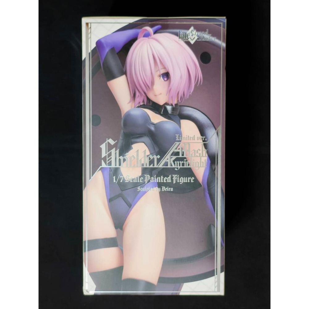 【慢活同盟】 Stronger Fate FGO 瑪修1/7 PVC 限定版 全新未拆 盾兵 第一再臨-細節圖4