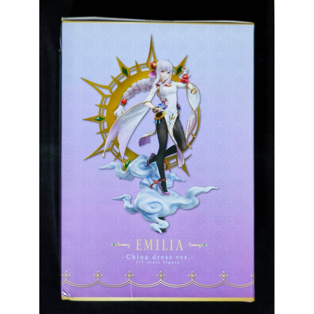 【慢活同盟】 F:NEX 愛蜜莉雅 旗袍 1/7 PVC 全新未拆 Re:從零開始的異世界生活-細節圖5