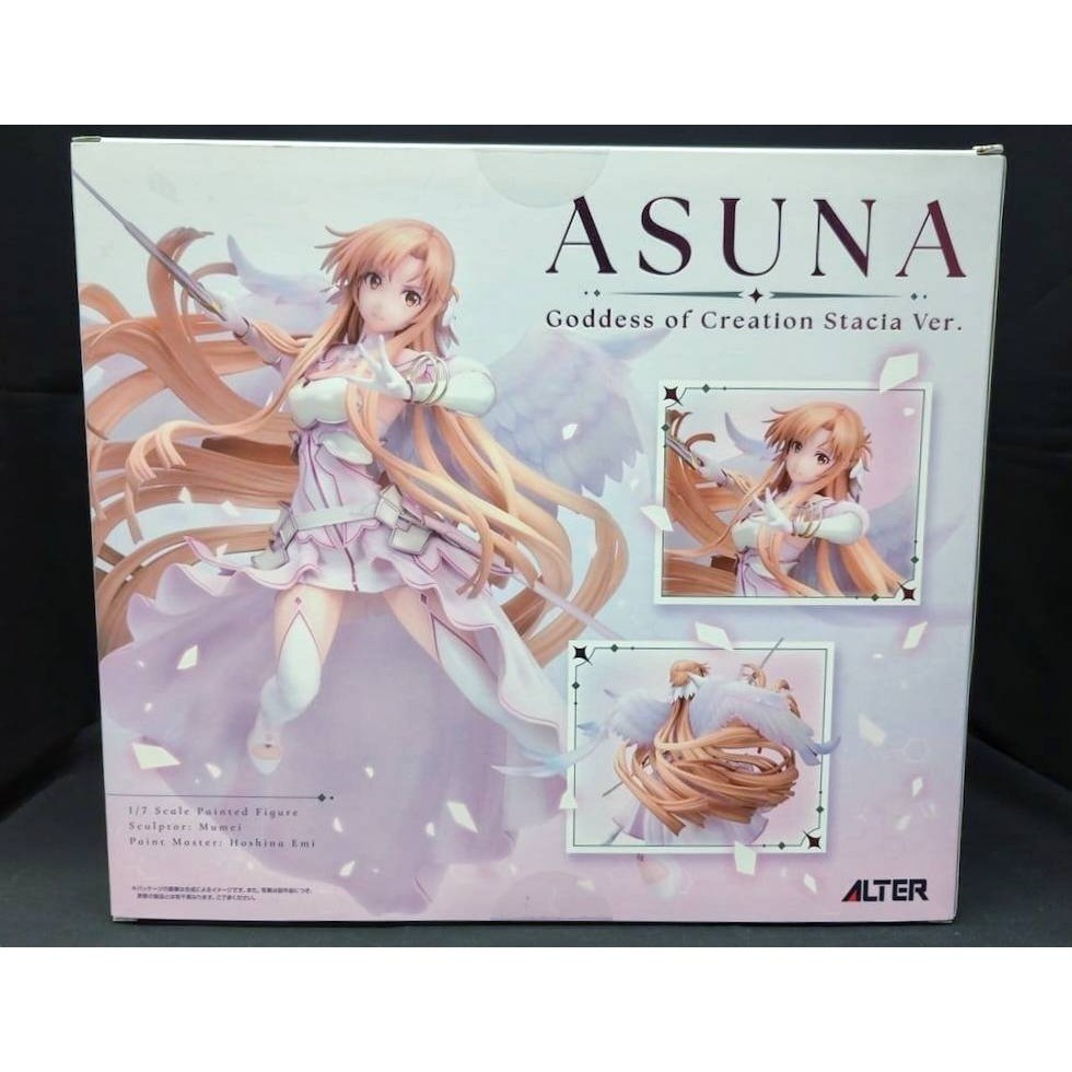 【慢活同盟】 ALTER 刀劍神域 亞絲娜 創世神史提西亞 1/7 PVC 全新未拆 日版-細節圖3