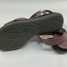 【鞋里】~克娌米亞 CRIMEA~ 2023年最新款真皮手工涼鞋 台灣製造 腳背可黏貼調整寬度(芋色)-細節圖5