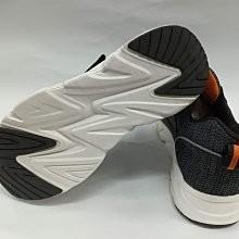 【鞋里】~跑天下~ 3942 男款 魔鬼氈飛織網布運動型 透氣鋼頭鞋、工作鞋，橡膠鞋底，防水止滑耐磨(黑/灰)-細節圖3