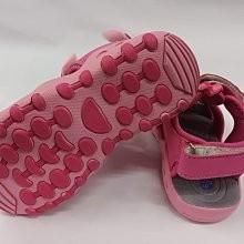 【鞋里】~ 佩佩豬 Peppa Pig ~粉紅豬小妹 護趾運動涼鞋 迷彩風 喬治豬(藍/桃)-細節圖3