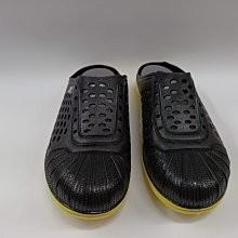 【鞋里】~YFM~台灣製造 輕便膠鞋 防水鞋 工作鞋 洞洞鞋(男女版) 可拆式鞋墊 工作鞋 懶人鞋 半包鞋(藍/黑)-細節圖5