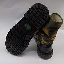 【鞋里】~帥門~台製 真皮迷彩帆布半筒式(側拉鍊式)安全鞋 鋼頭鞋 防穿刺 耐油 止滑 電銲鞋-細節圖3