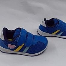 【鞋里】台灣製 MIT  正版 粉紅豬小妹 喬治豬 中童 簡約透氣運動鞋  防滑大底 藍色 低筒-細節圖3