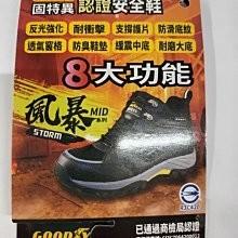 【鞋里】~GOODYEAR 固特異~ CNS認證安全鞋 工作鞋/男 防護鋼頭 透氣 高筒  緩震 鋼頭鞋 安全鞋 黑色-細節圖6