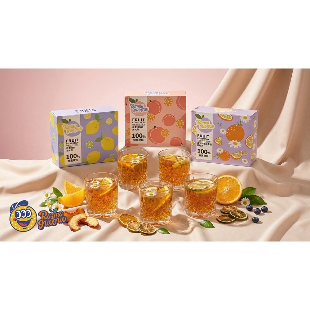 下午茶 飲品 花果茶 果乾茶 桂花烏龍香橙 水果茶 冷泡茶・【RE＇ME果菓】-規格圖2