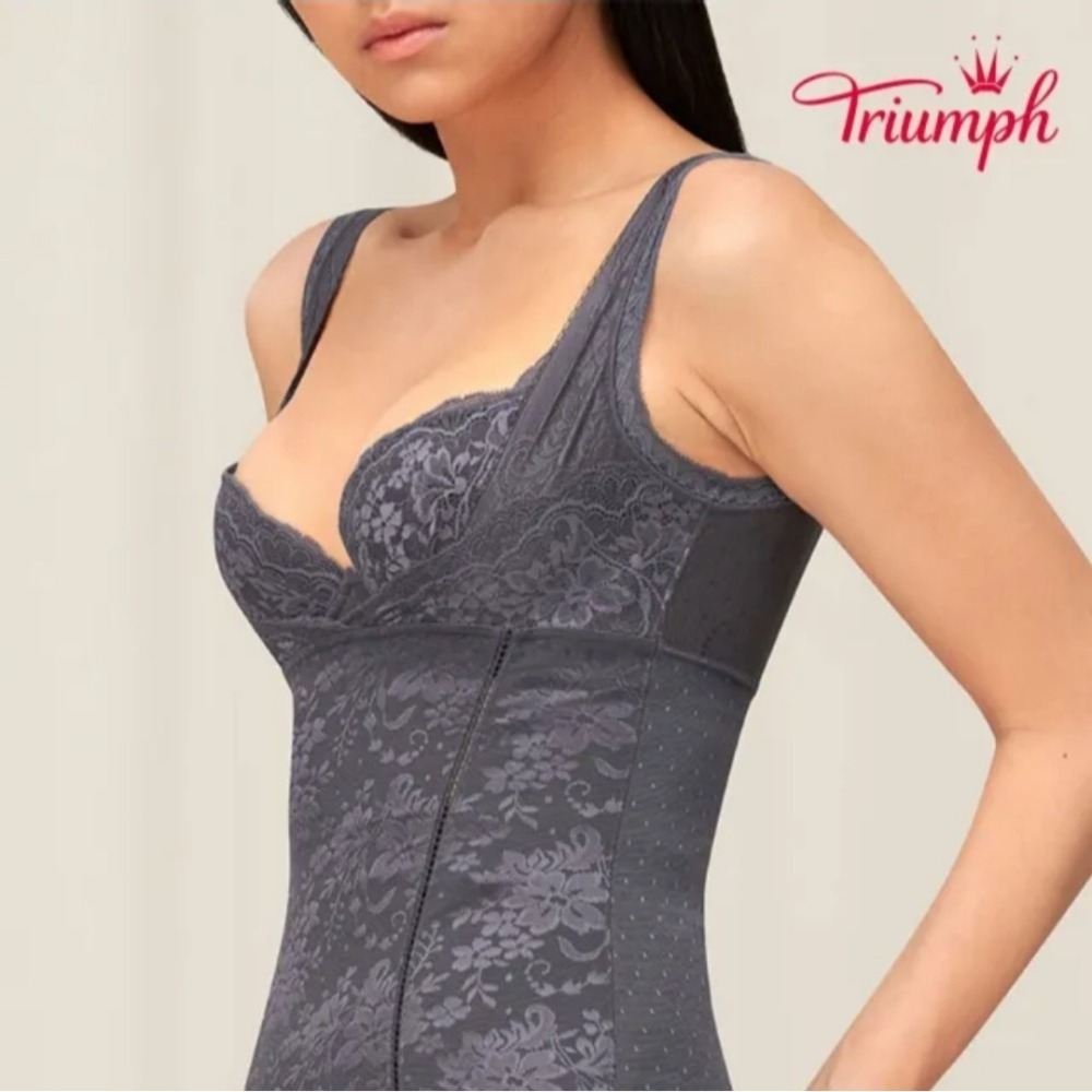 黛安芬Triumph美型美體衣系列塑身衣（柔霧灰）-細節圖2