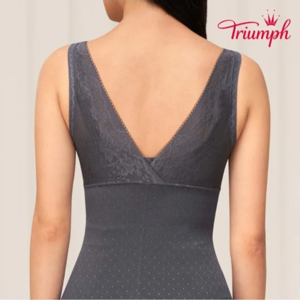 黛安芬Triumph美型美體衣系列塑身衣（柔霧灰）-細節圖3