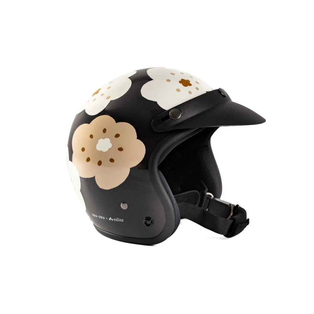 SOU．SOU ╳ eslite誠品聯名款安全帽∣微笑∣三花貓∣L-細節圖4