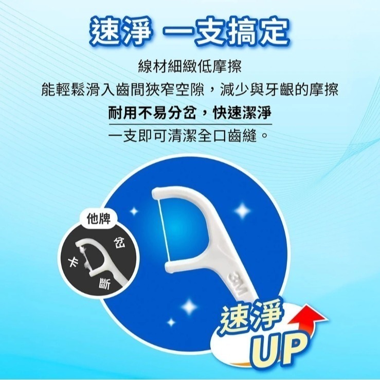 3M細滑牙線棒補充包-細節圖7