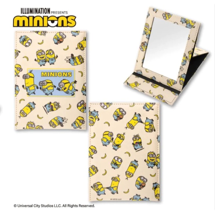 小小兵Minions折疊立鏡/化妝鏡-細節圖3