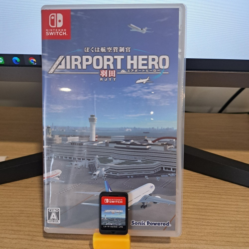 二手 Switch 遊戲片 航空管制官 機場英雄 羽田 日版無中文