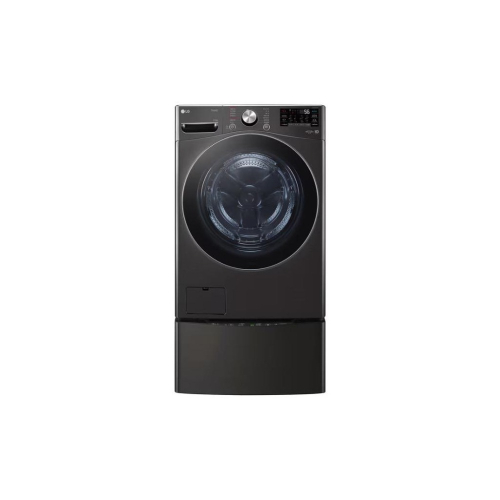 LG 樂金 TWINWash™ 雙能洗 (蒸洗脫)｜21公斤+2.5公斤洗衣容量 (尊爵黑)