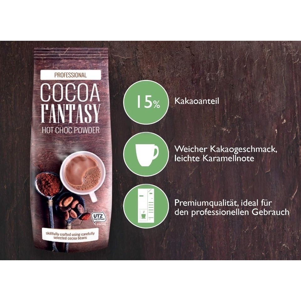 Cocoa Fantasy Hot Choc Powder熱可可粉 15% (1公斤裝)-細節圖2