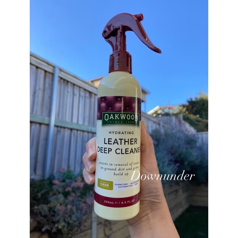 🇦🇺澳洲Oakwood 皮革保養膏/保養油/泡沫清潔劑-規格圖1
