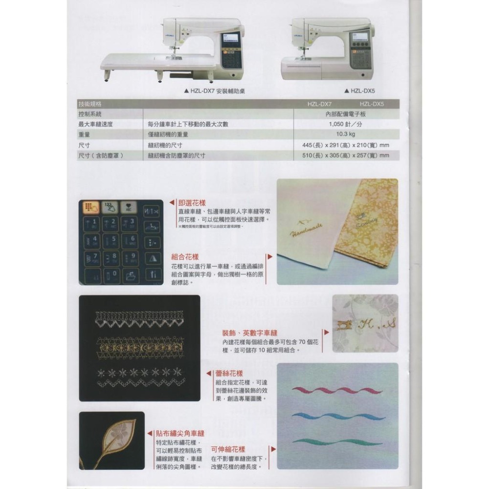 永昇縫紉：JUKI HZL-DX SERIES特價中-細節圖6