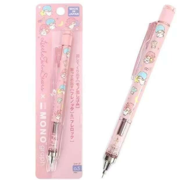 日本製 蜻蜓牌 MONO Graph 自動鉛筆 自動搖搖筆 0.5mm 搖搖筆 Tombow SANRIO 三麗鷗-規格圖1