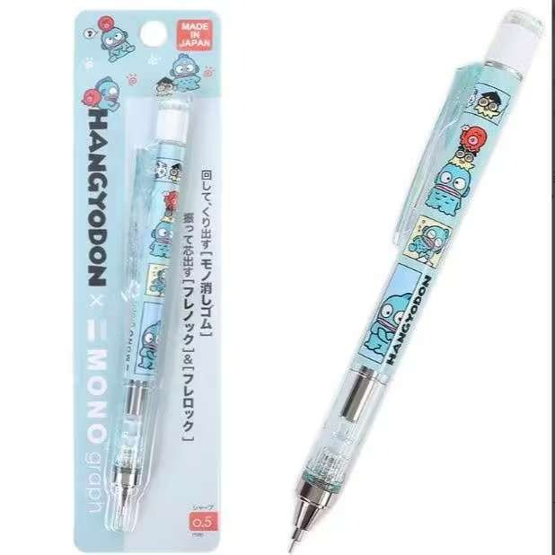 日本製 蜻蜓牌 MONO Graph 自動鉛筆 自動搖搖筆 0.5mm 搖搖筆 Tombow SANRIO 三麗鷗-規格圖1