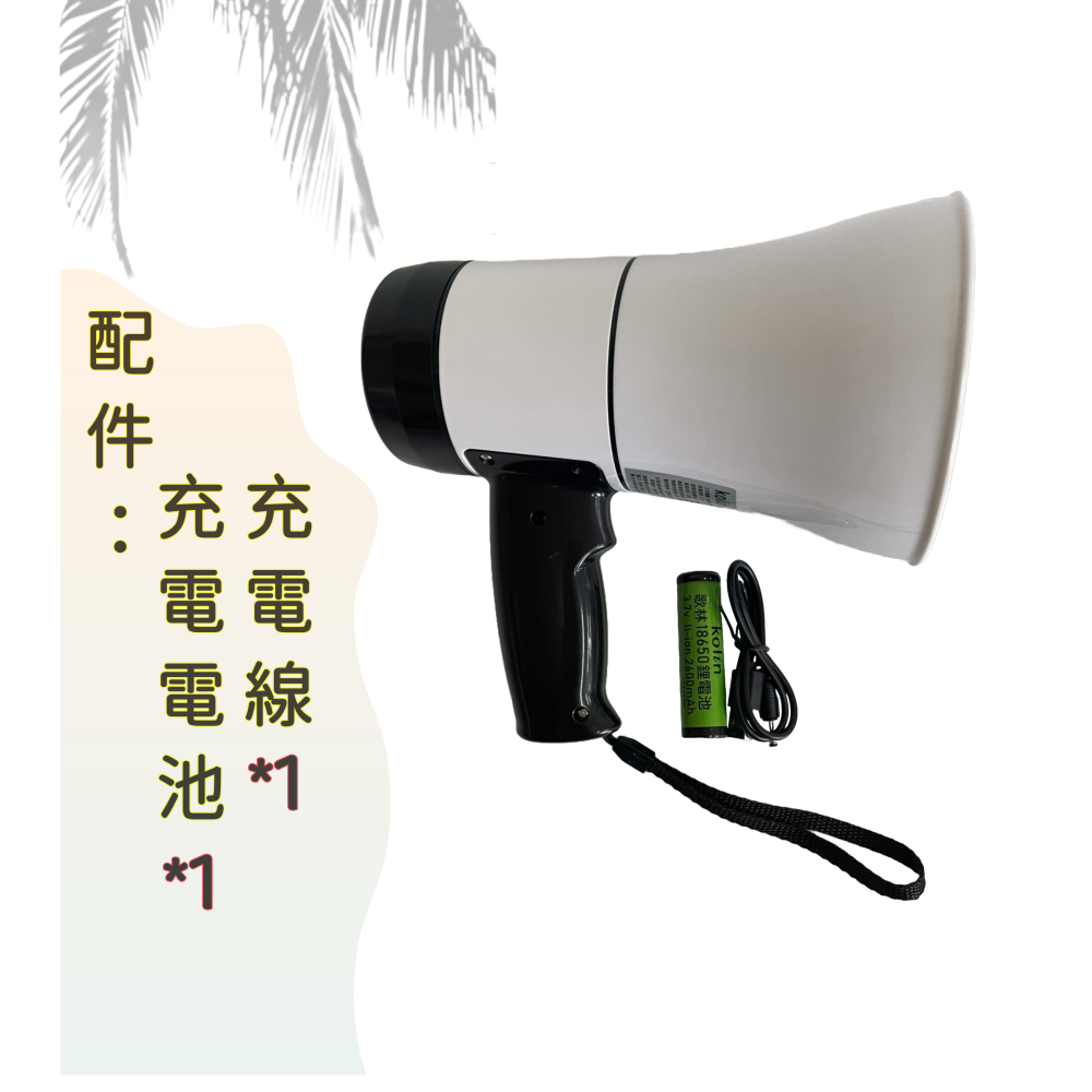 【免運 台灣現貨！】歌林充電式藍芽喊話器 錄音式大聲公 營業大聲公 旅遊.集會大聲公.KMC-DLSN01 有發票-細節圖3