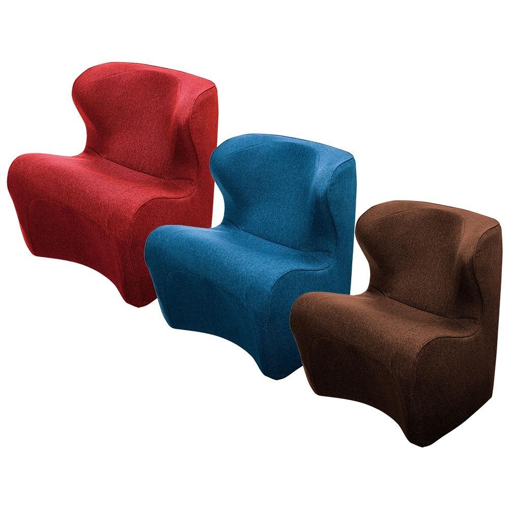 美國Style Dr. CHAIR Plus 健康護脊沙發/單人沙發/布沙發 和式款 泰迪棕/典雅紅/海洋藍-細節圖2