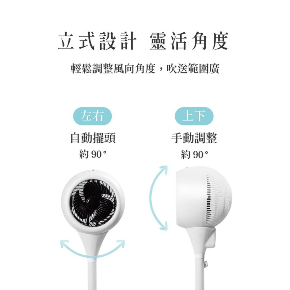 【AIWA愛華】 AC立式循環扇 DF-801-細節圖9