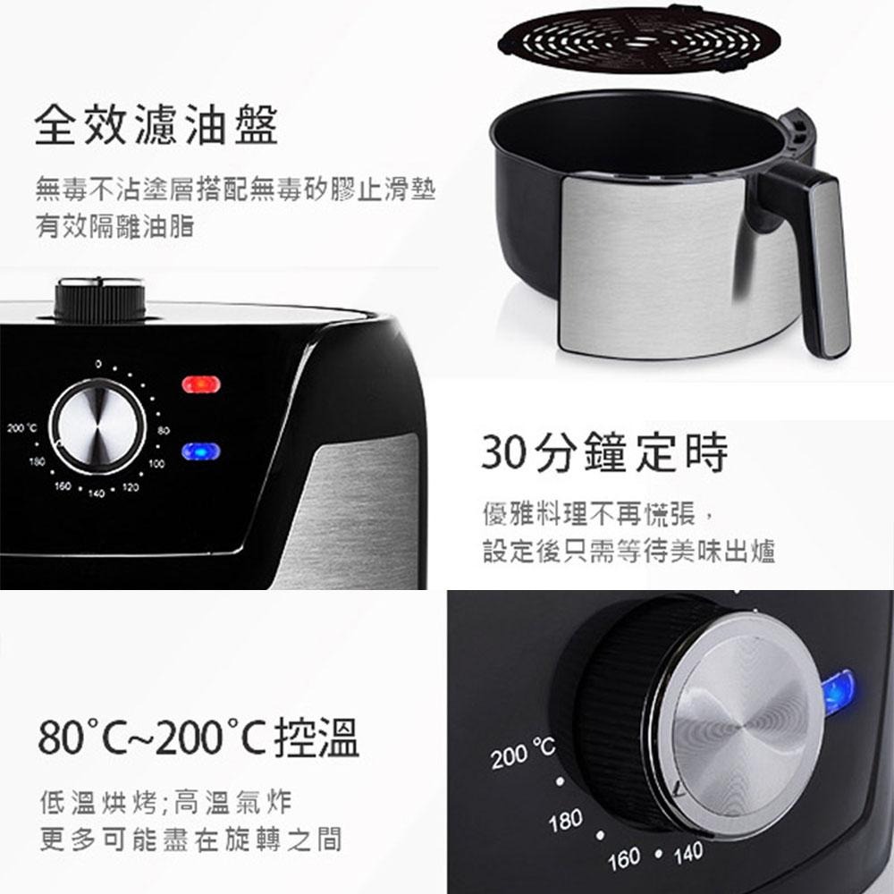 【PRINCESS荷蘭公主】 4.5L健康氣炸鍋 181026-細節圖8